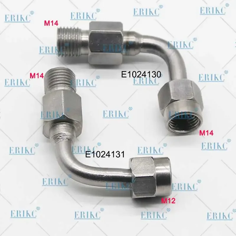 ERIKC Common Rail Tube Conversion Joint Diesel Fuel Injector Connect Joint To The Common Rail Tube for E1024130 E1024131