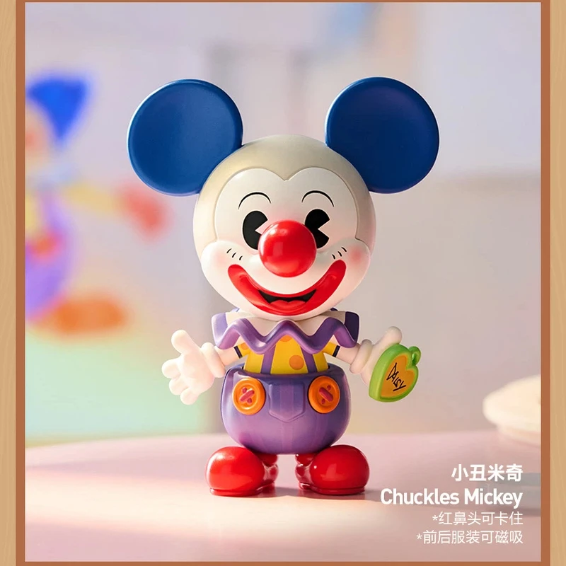 

POPMART Disney Mickey Remixed Mickey Meets Pixar Series Blind Box Disney Figurines Collect Mystery Box Desktop Halloween Gifts