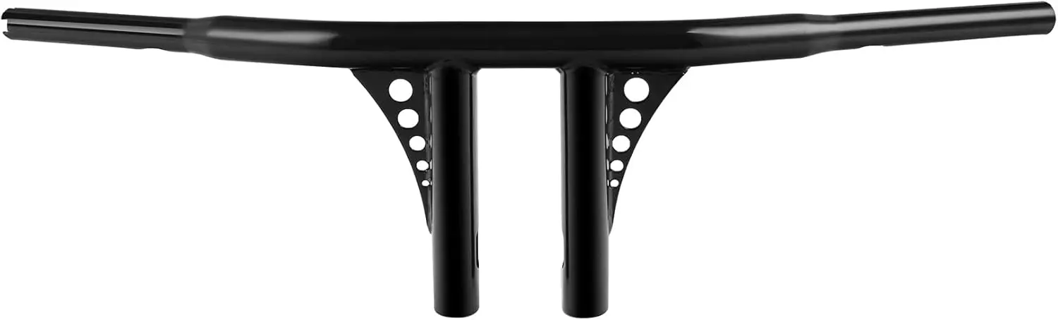 

8" Rise T-Bars Handlebar Drag Bar Fit for Harley-Davidson FLST FXST Sportster XL DYNA LOWRIDER 48 Sportster including Throttle-b