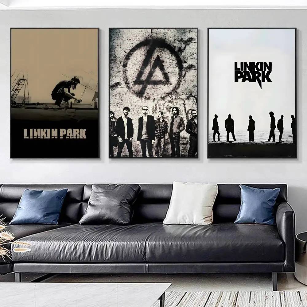 1pc Classic Band L-LinkinS P-ParkS Posters HD Print Vintage Wall Art Decor for Home Study Room