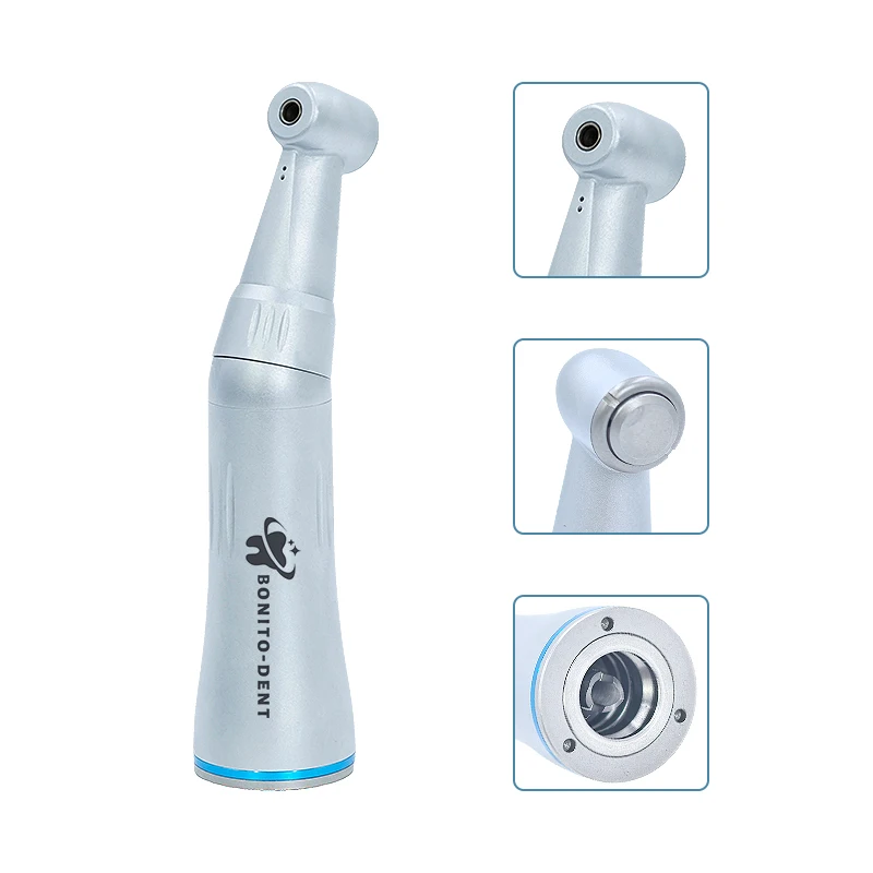 Dental Low Speed Handpiece Kit Air Turbine Straight Contra Angle Air Motor Inner Water Spray 2/4Holes Available Bonito-Dent