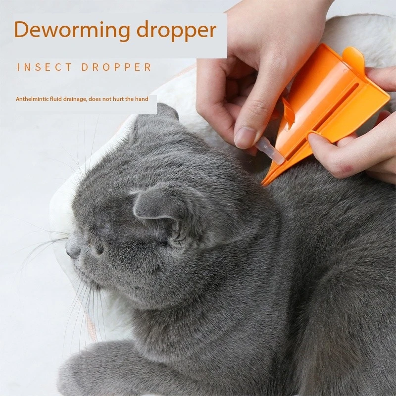 

Ergonomic Design Pet Medicine Applicator with Scale Multifunctional Plastic Pet Repellent Dispenser Cat Pill Shooters for Dogs