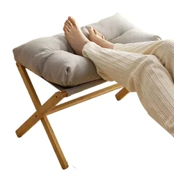 Footstool pedal, folding leg pad, sofa stool recliner, foot pad, office workstation foot rest