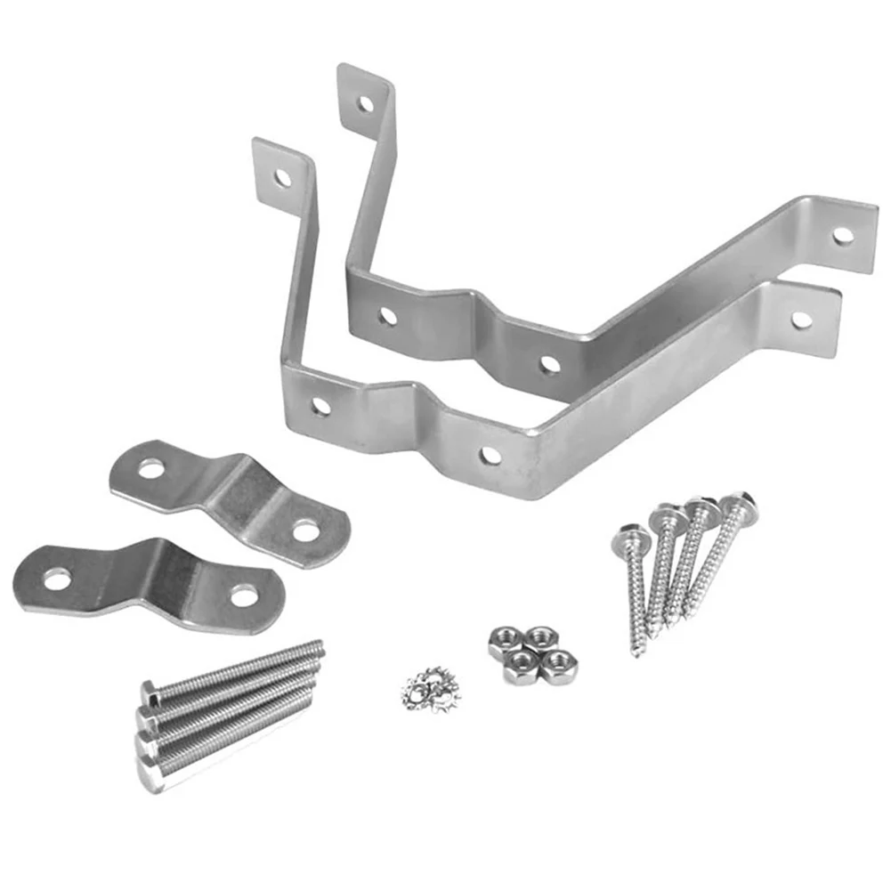 

Heavy-Duty Bracket Wall Mount Bracket Installation Kit Weather Resistant Bracket Easy Installation TV Antenna Mount