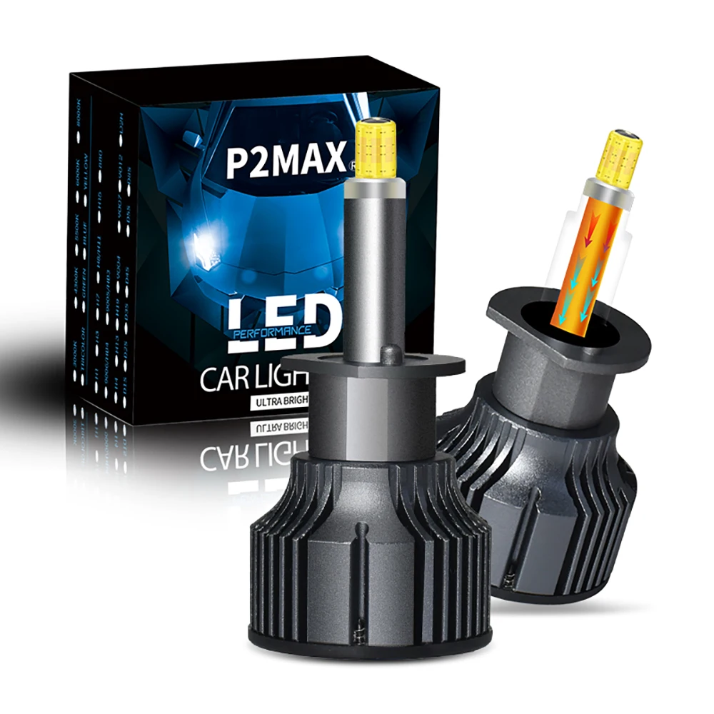 

Супер яркая лампа для фар с медным столбом 360 6D LED H1 H7 H11 9005 9006 9012 300 Вт/пара для автомобильной противотуманной фары со светодиодной подсветкой