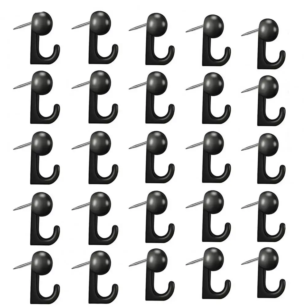 Ganci per tende antiruggine Ganci decorativi per puntine per bacheca in sughero Tende per gazebo Ganci in plastica per ufficio domestico all'aperto