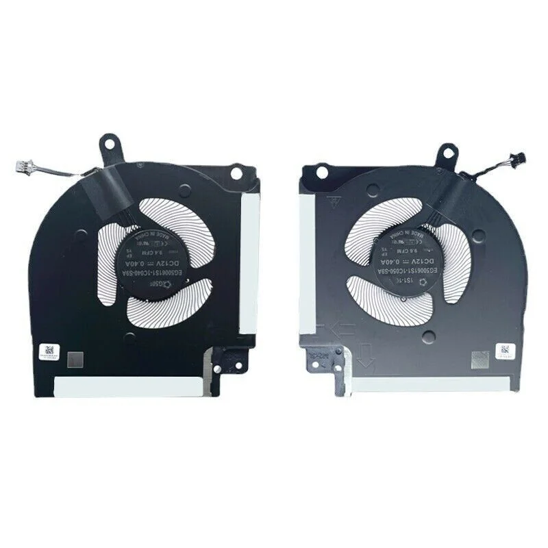 1set CPU GPU Cooling Fan for DELL ALIENWARE X17 R1 CN-0X63JW CN-09DNWT