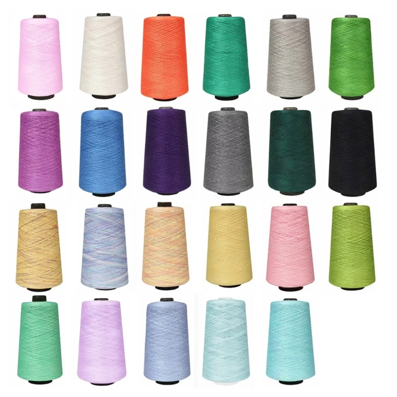 

1 Roll 500g Worsted Natural Silk Knitting Yarn Summer Crochet Line for DIY Sewing Handwoven for Tank Top Cape Embroidery Thread