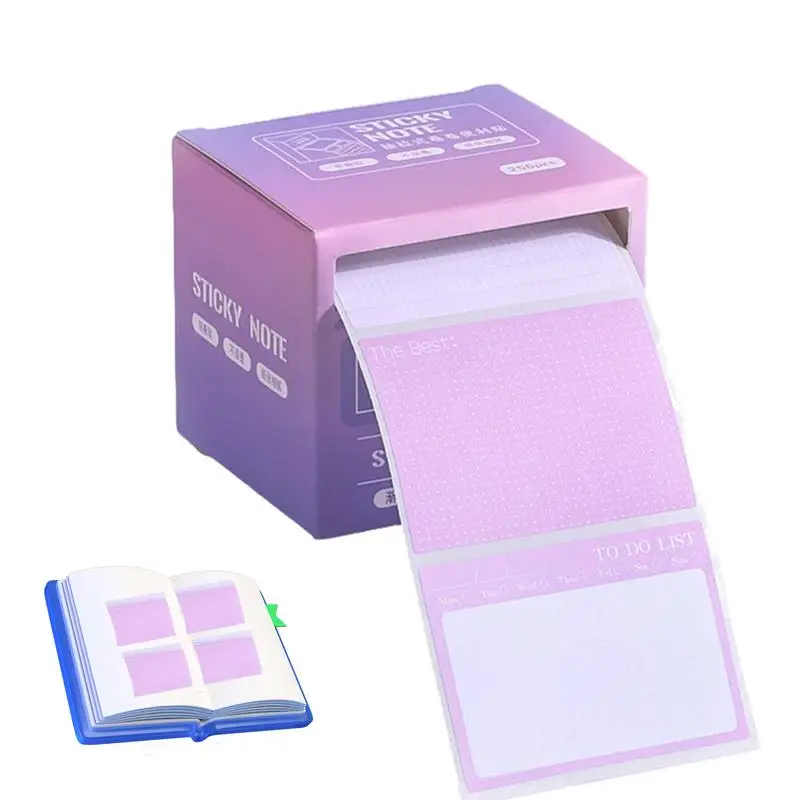 Pop-up Sticky Notes 256 Sheets Small Note Pads For Kids Pull-out Type Cute Writing Notes Paper Small Notes Teacher Must-Haves