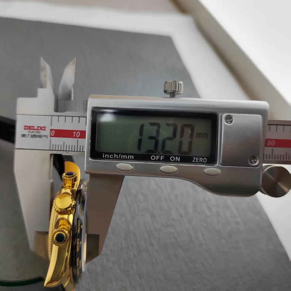 39 มม.high-end Luxury VK63 นาฬิกาข้อมือควอตซ์สําหรับชาย PANDA ประเภท Luminous chronograph reloj ญี่ปุ่น VK63 การเคลื่อนไหวควอตซ์