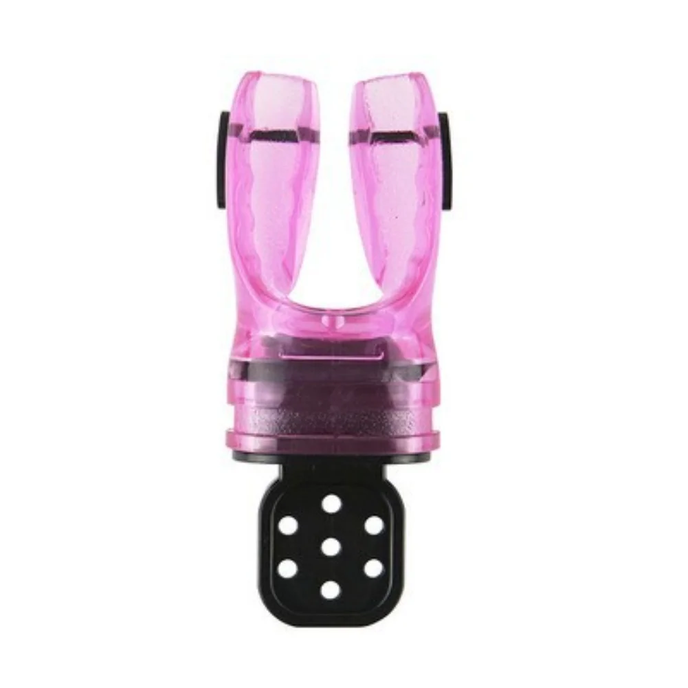 for custom Bite Regulator Mouthpiece Underwater Training Pink Ergonomic Design For Divers Easy Customization Process