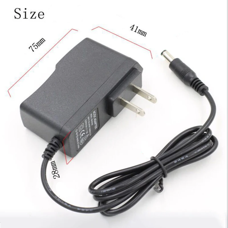 Power Supply 12V 2A AC 100V 220V  DC 12V 2A 2000mA Converter Adapter EU US Plug 5.5mm x 2.1-2.5mm for LED CCTV