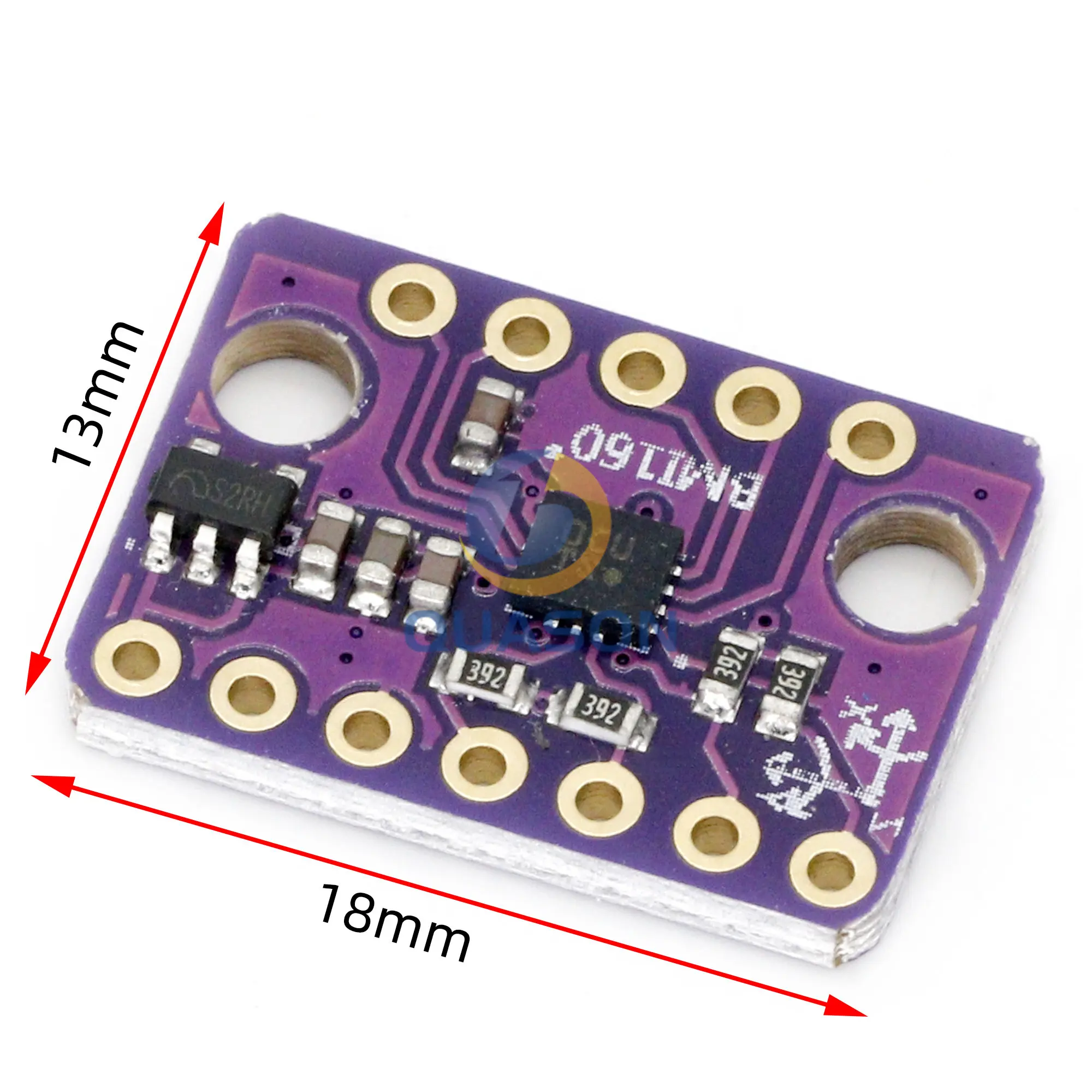 MH-ET LIVE BMI160 GY-BMI160 6DOF 6-axis Rate Gyro Gravity Accelerometer Sensor Module IIC I2C SPI Communication Protocol 3-5V