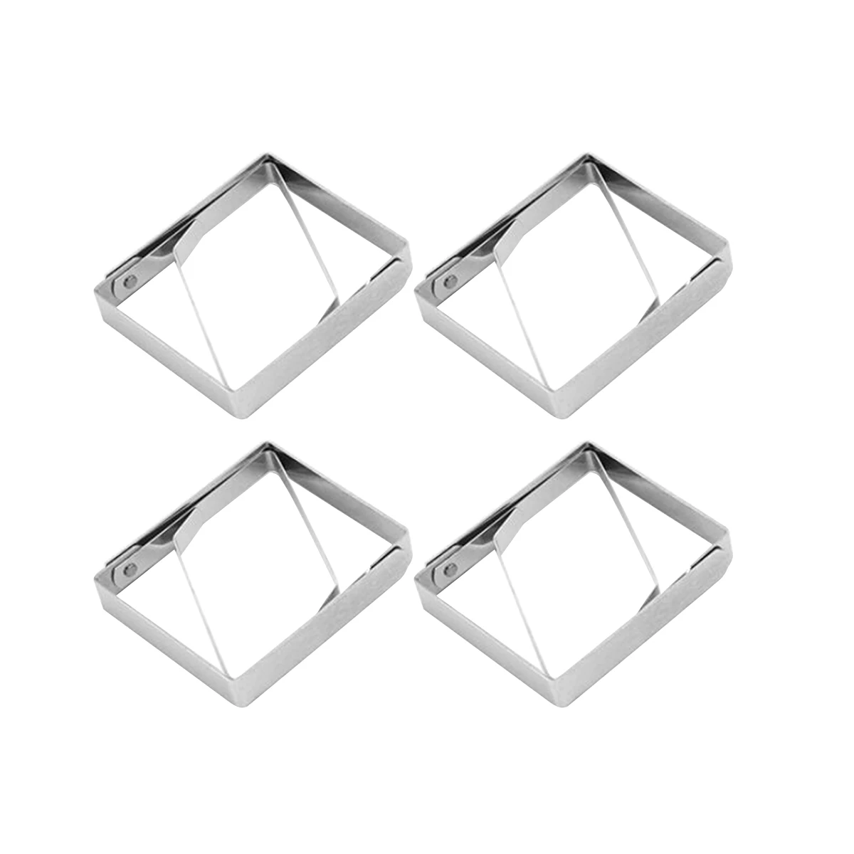 

10pcs Tablecloth Stainless Fashion Tablecloth Clip Steel Windproof Triangle Camping Holders Tables