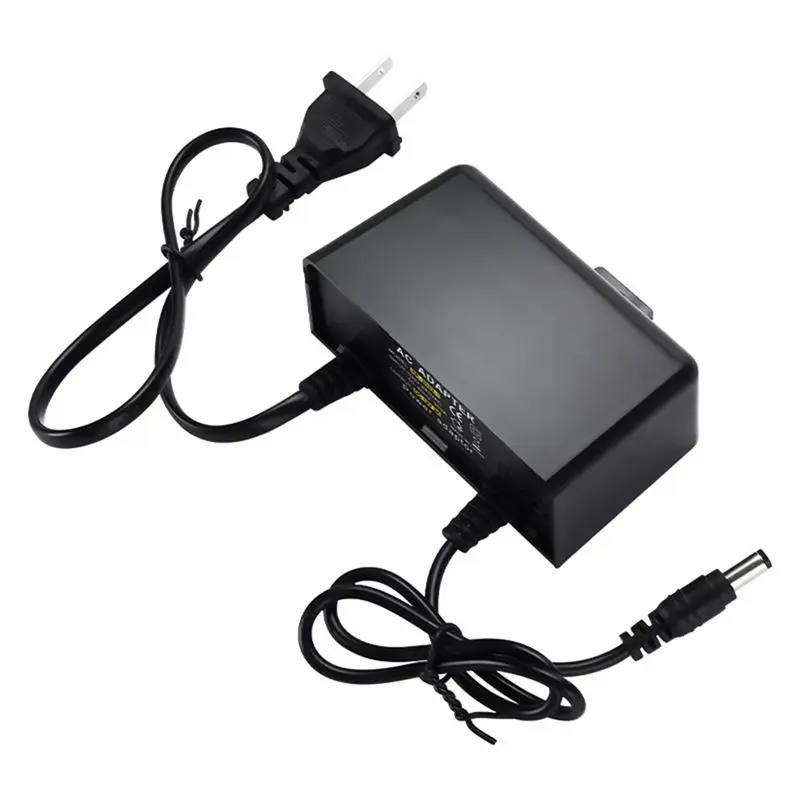 N93RNEW! 12V 2A Waterproof Power Supply Adapter Outdoor Rainproof Surveillance Adapter For DC Camera LED Strip Switching US Plug
