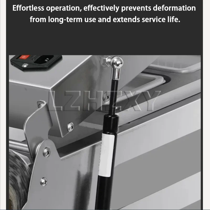 

Commercial Lock Crisper Sealing Machine Takeaway Disposable Lunch Box Manual Tray Sealer 304 Stainless Steel Sealing Machine