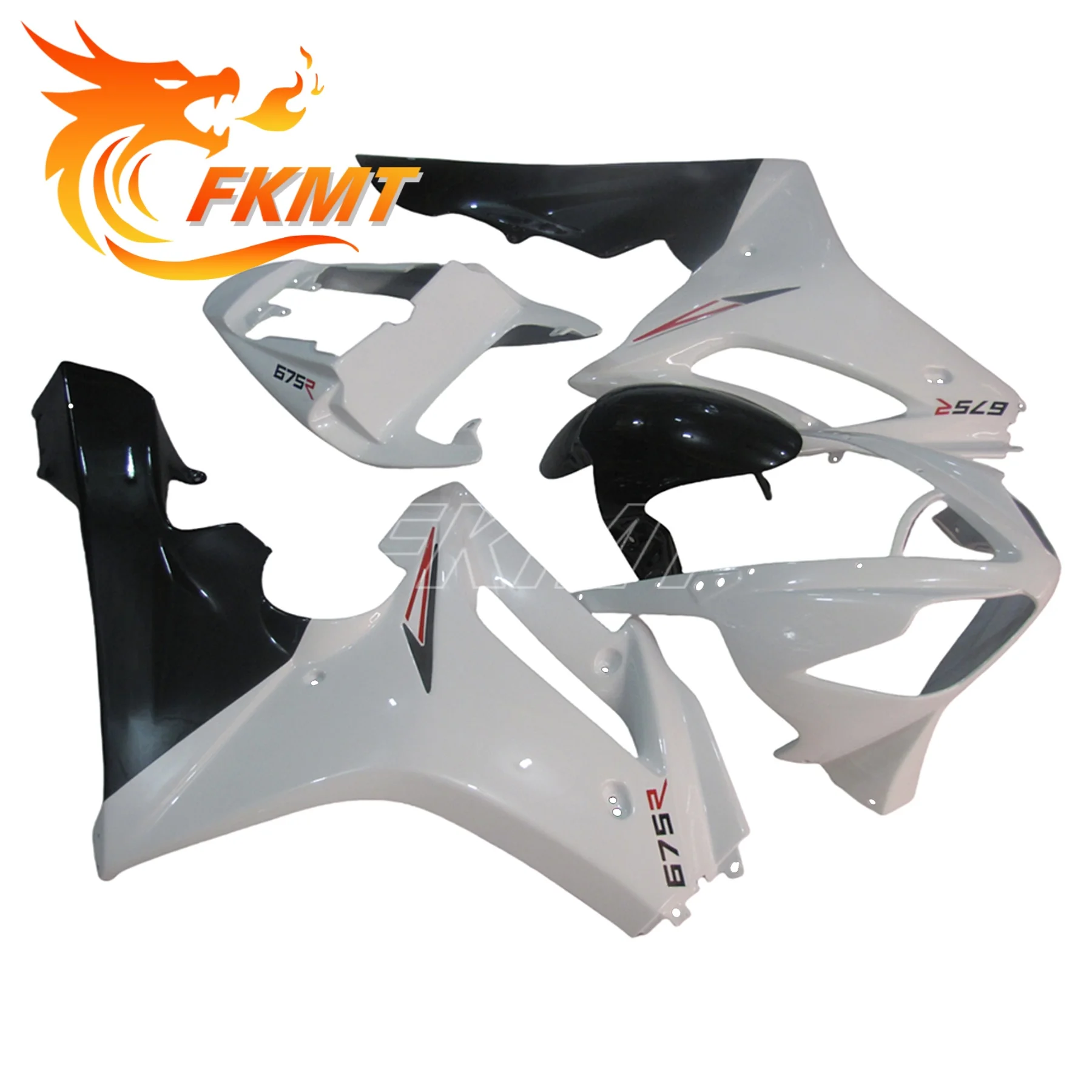

New ABS Motorcycle Full Fairings Kit Fit for Triumph Daytona 675 2009-2012 675R 2009 2010 2011 2012 Bodywork fairing Kit