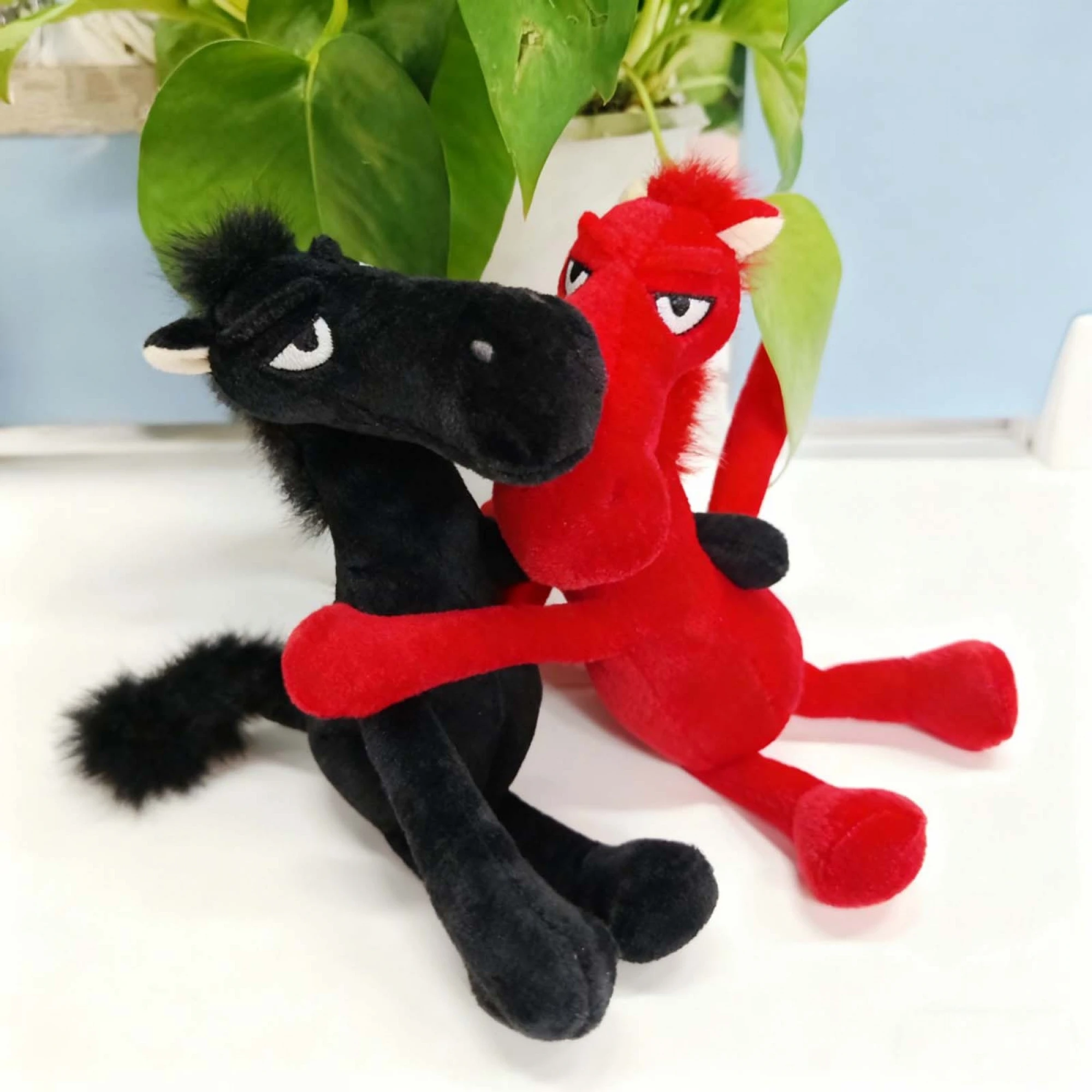Porte-clés licorne en peluche mignon, breloque de sac en peluche pour sac à main, sac à dos, clés-idée cadeau du nouvel an