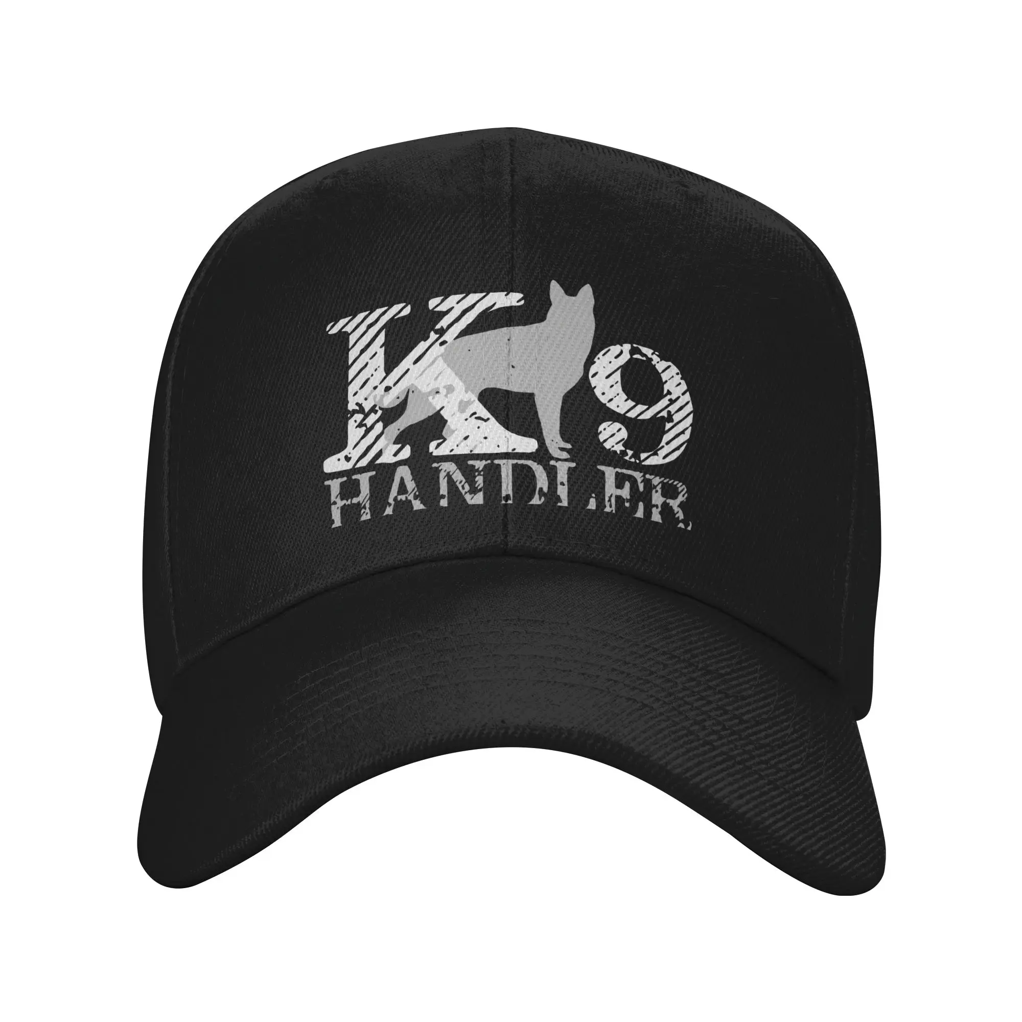 Fashion K 9 Manage K9 Curved Brim Baseball Cap Couples Going Out Sun Visor Cap