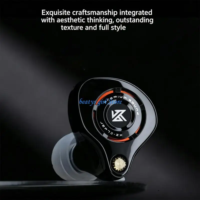 C7AB Dynamic Driver Wire Earphones With Customizable Fit For Active Sports Men