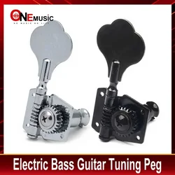 4R 4L 2R2L Opened Electric Bass Guitar Tuning Pegs Machine Heads Tuners for Bass Chrome Black Gold