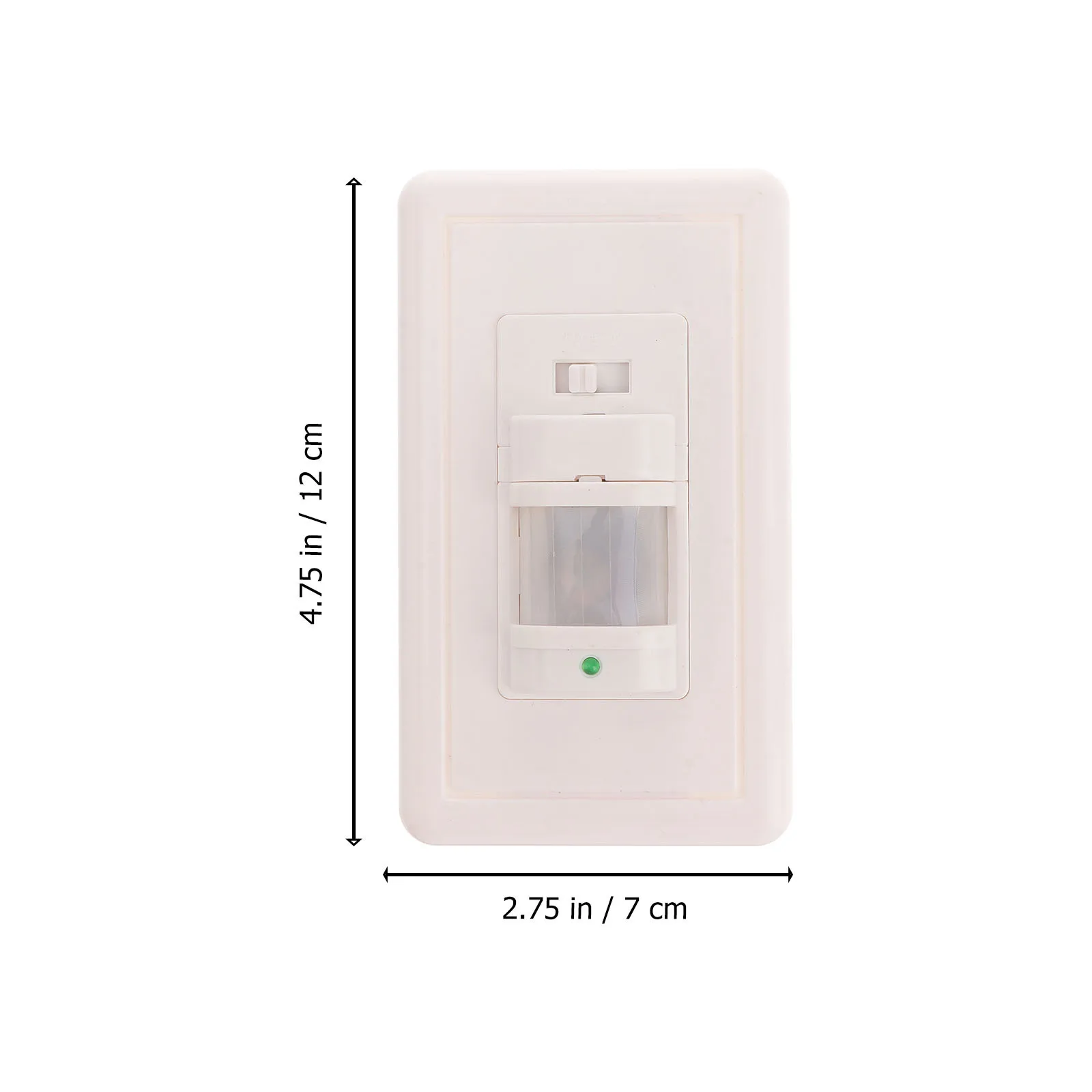 

110V Automatic Wall Mounted Ir Infrared Body Sensor Motion Plastic Light Switch for Indoor Outdoor Corridor Garage