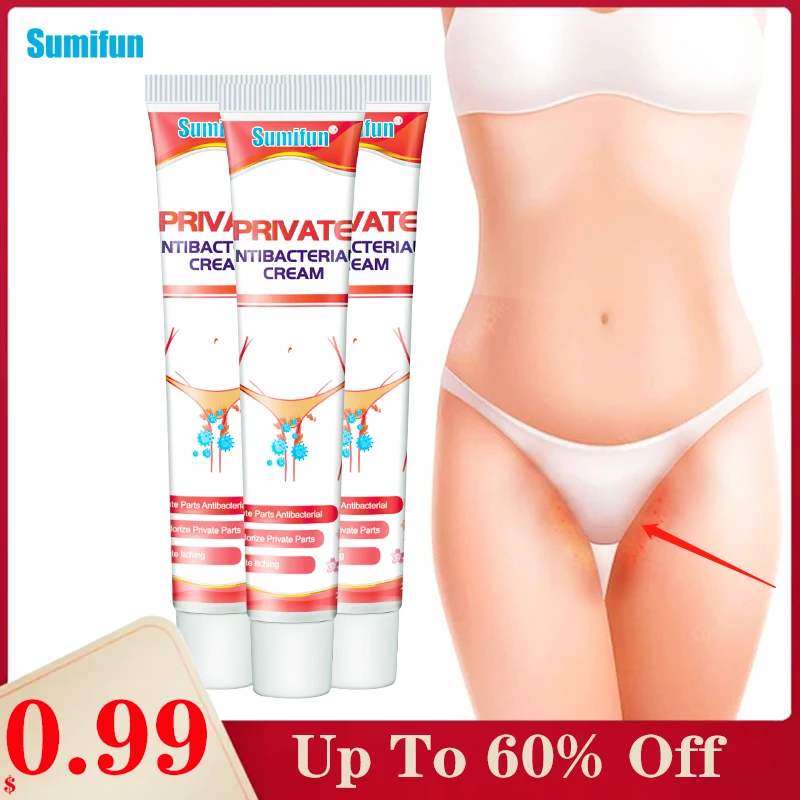 

Only$0.99 Sumifun Private Antibacterial Cream Female Vulva Underarm Eczema Ointment Remove Odor Dermatitis Itching Plaster 20g