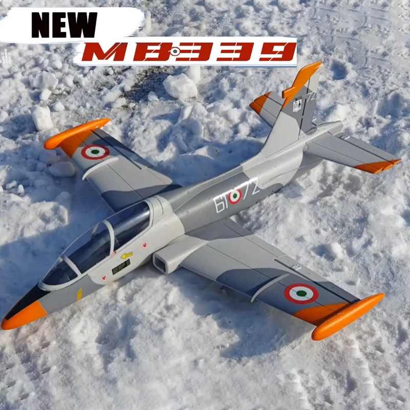 Remote-controlled Aircraft Model Mb339 Ducted Fighter 50mm Ducted Electric Fixed Wing Aircraft Model Rc Plane Toy Gift