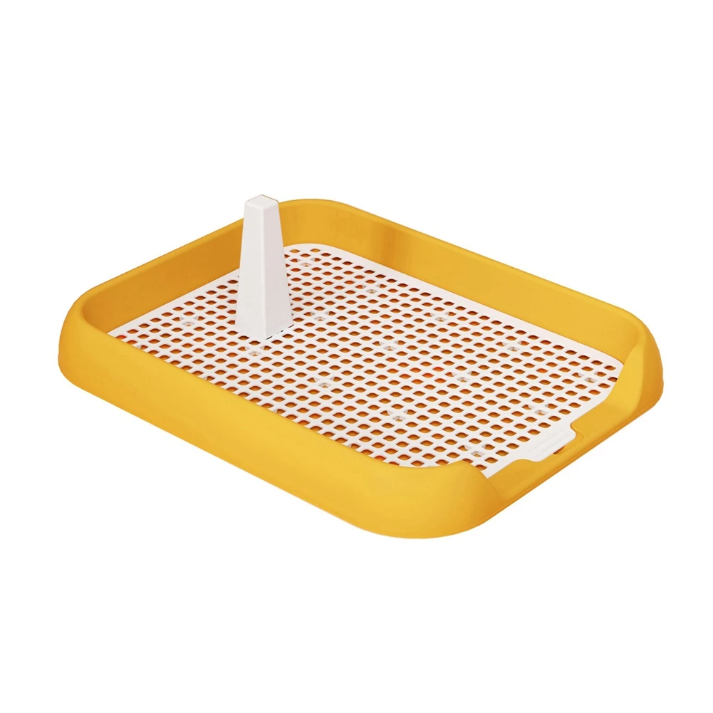 Indoor Dog Potty Tray Mesh Dog Training Toilet Potty Tray Puppy Toilet Anti-Slide Dog Toilets Anti Mesh Training A