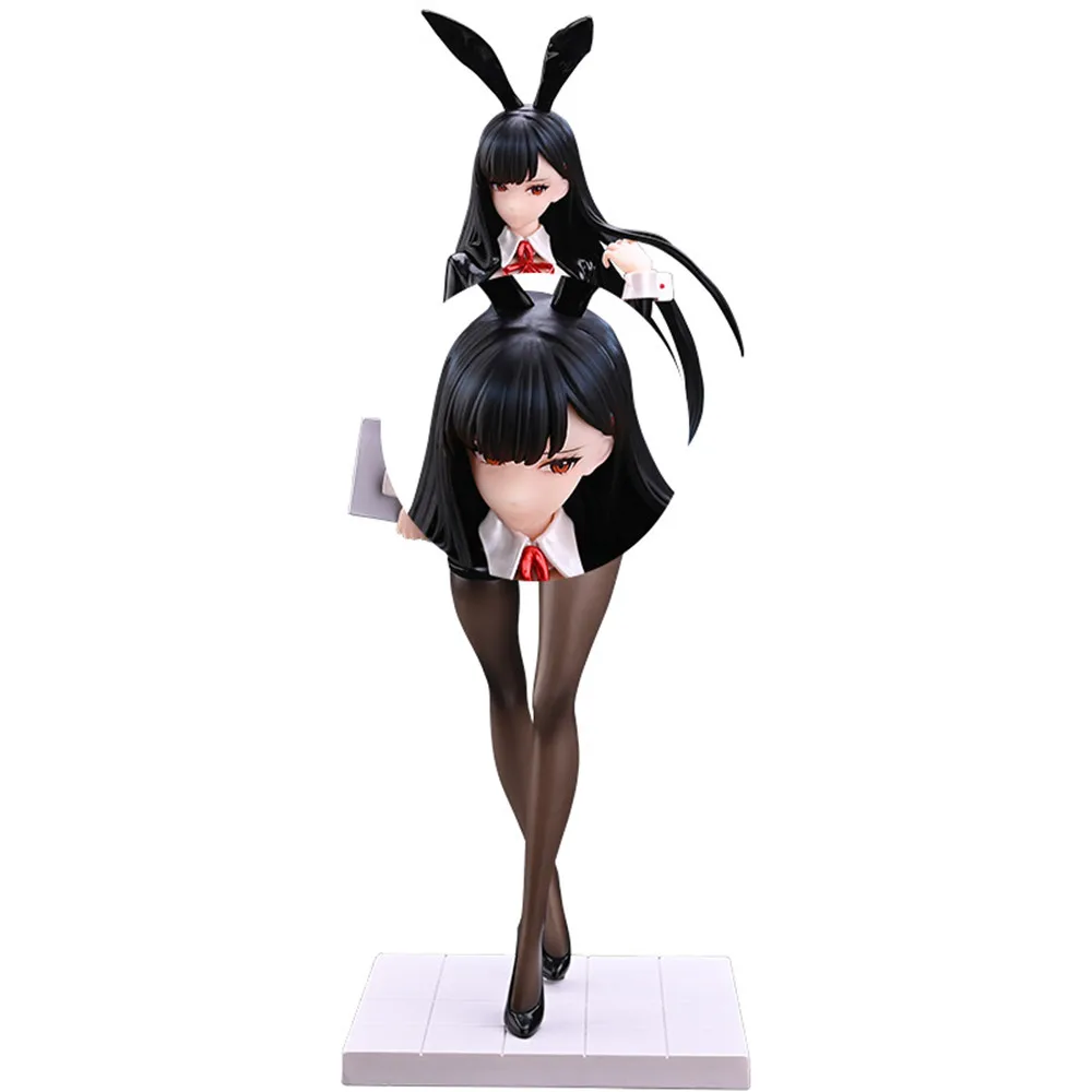 

30cm Reverse Bunny Girl Black Beautiful Girl 1/6 Chinese Anime PVC Action Figure Toy Game Action Figures Collectible Model Doll