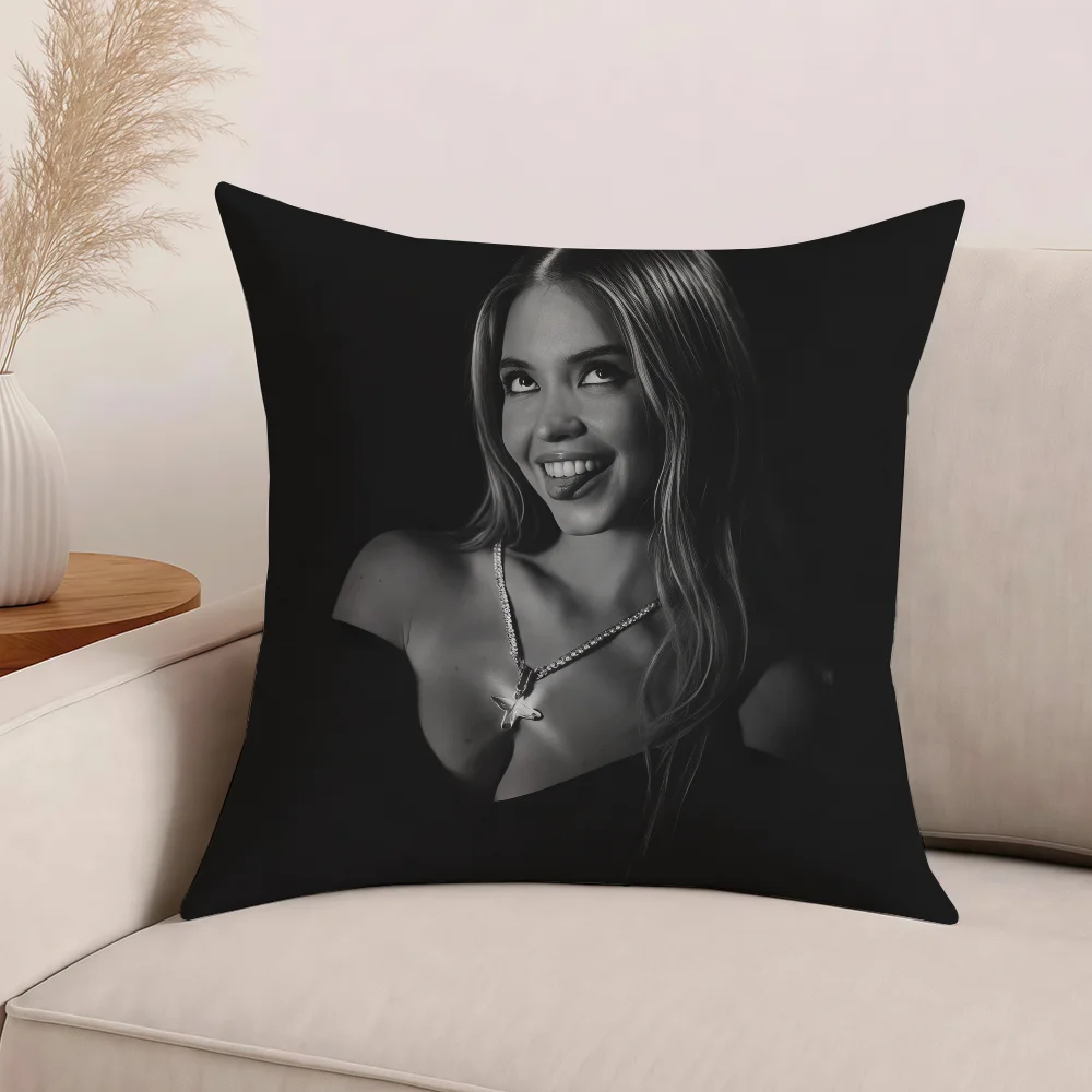 غطاء وسادة للممثل سيدني سويني وسائد مكتبية مناسبة لغطاء الوسادة المزخرف لغرفة نوم السيارة