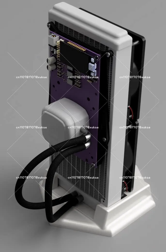 3D Printed External Water Cooling Bracket