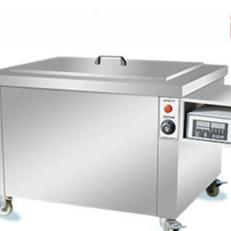 Industrial ultrasonic cleaning machine, high power and large capacity, auto parts, large strong rust and oil removal cleaning