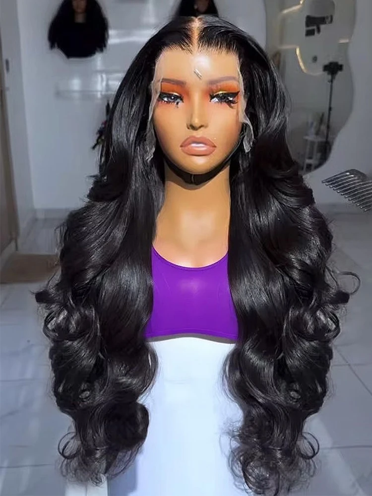 الجسم موجة قبل قطعها HD 180 200 الكثافة 30 40 بوصة الدانتيل الجبهة البرازيلي 13x6 الدانتيل الباروكة الأمامية 13x4 شعر الإنسان غلويليس الباروكات