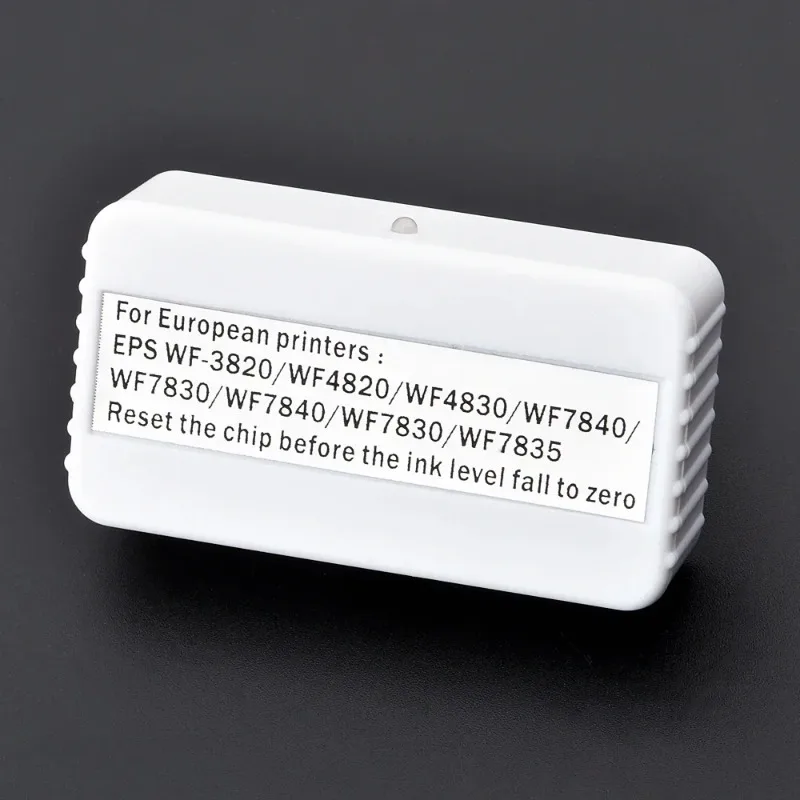 T405XL T405XXL Ink Chip Resetter For Epson WF‑3820 WF‑4820 WF‑4830 WF‑7830 WF‑7835 WF‑7840 EU Printer Replacement Part