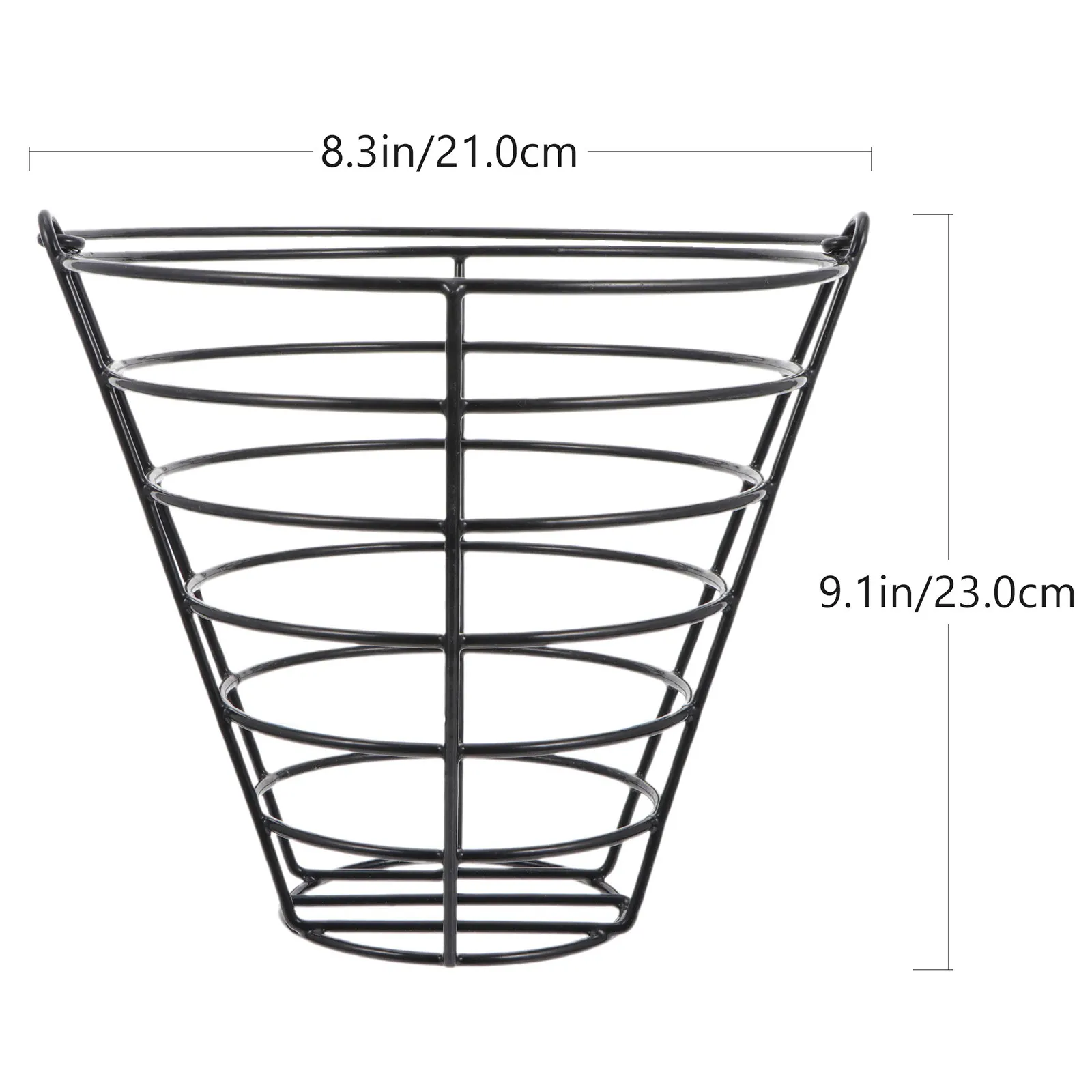 Ball Basket Metal Container Large Capacity Holds 50 Balls with Handle Iron Frame Durable Golfball Holder Stadium Outdoor