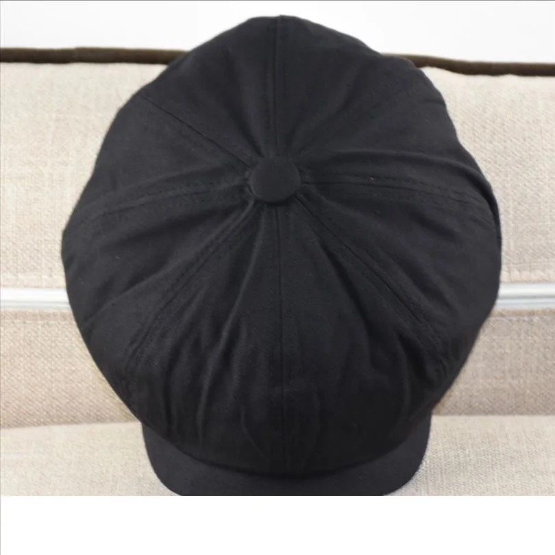 Übergroße Herren-Newsboy-Mütze aus 100% Baumwolle, Gatsby Ivy Golf Cabbie Hut, verstellbar für kleine bis große Köpfe, Übergröße – Detail 8