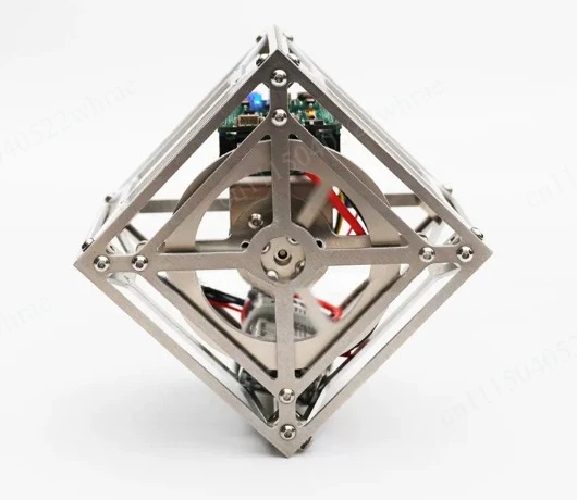 Inertia flywheel momentum balance set cubli DC encoder motor pid balance block