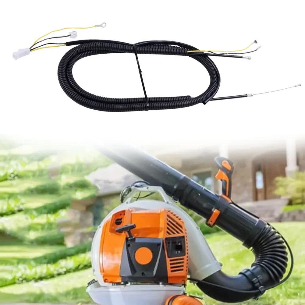 Leaf Blower Repair Throttle Cable Replacement Throttle Cable For Blower Throttle Cable Electrical Harness Flexible Operation