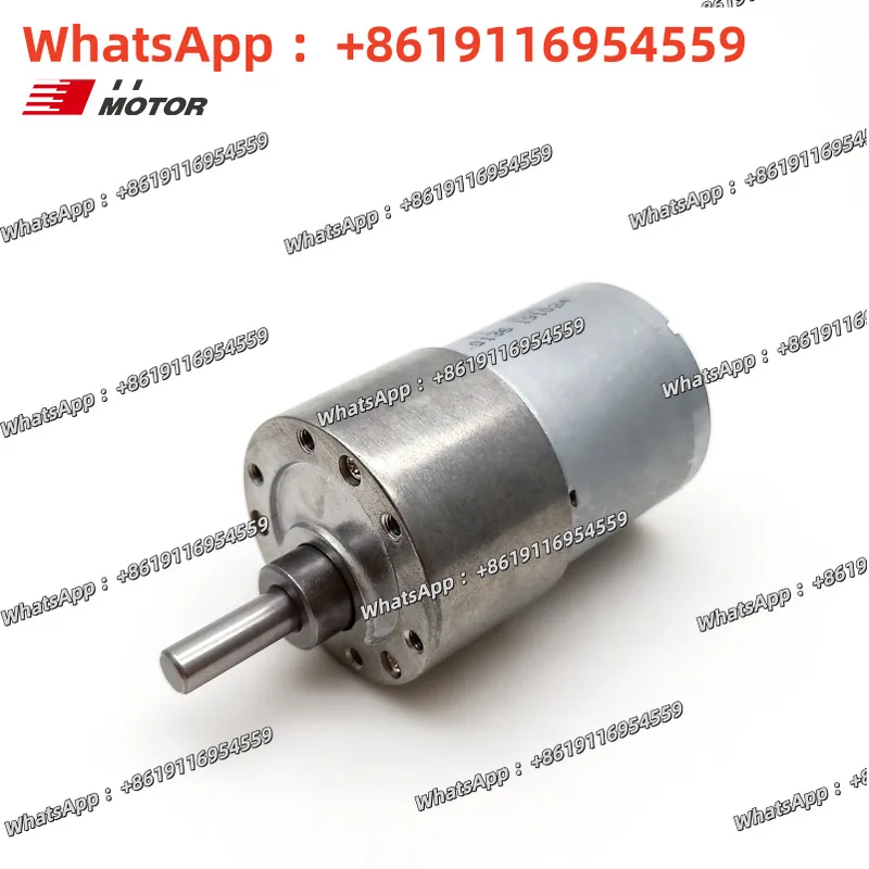 Direct supply 12V geared motor, low noise, can be equipped with encoder 3530 motor with 24V micro geared GM37-3530-2456-90-21D12