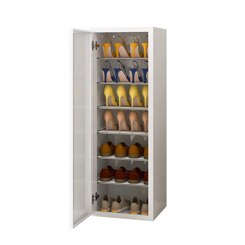 Smart shoe cabinet explosive home entrance corridor entrance large-capacity steel disinfection shoe rack