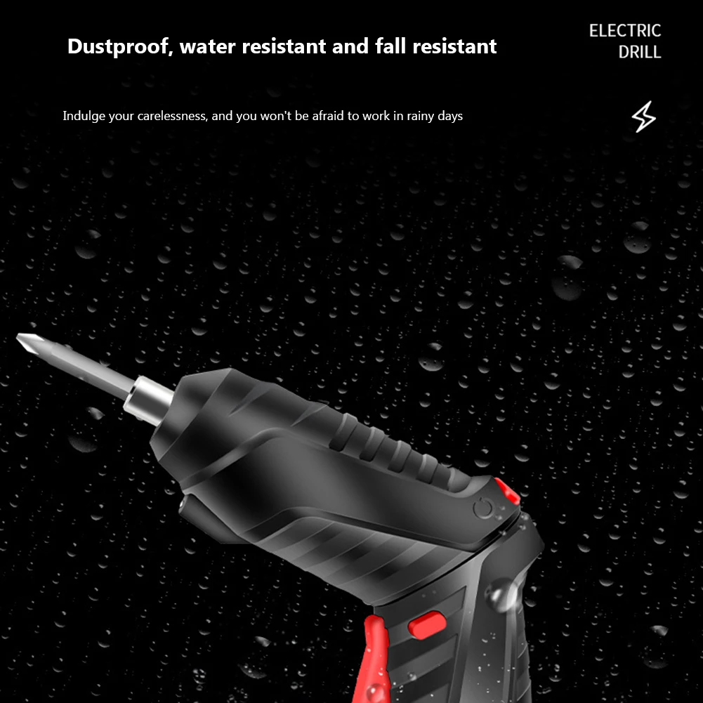 Портативная отвертка 3,6 В, аккумулятор 1800 мАч, набор перезаряжаемых электрических отверток, автоматический набор отверток, набор электроинструментов