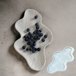 Big Cloud Pallet Concrete Silicone Mold Home Decoration Irregular Pallet Plaster Mold Trinket Storage Display Epoxy Resin Mold