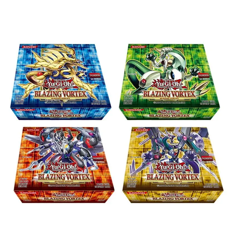 216pcs/Set Yu Gi Oh Game Cards Anime Style Japan Cartoon Yugioh Collection Card Box Kids Boys Toys For Children Figure Cartas