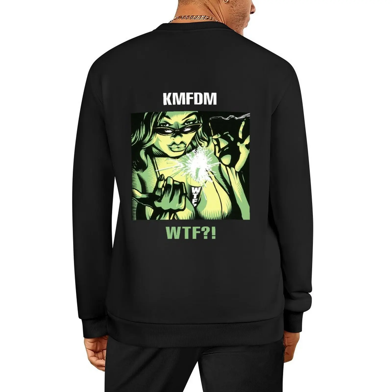 

KMFDM WTF Pullover tracksuits men clothes anime clothes korean clothes autumn sweatshirt
