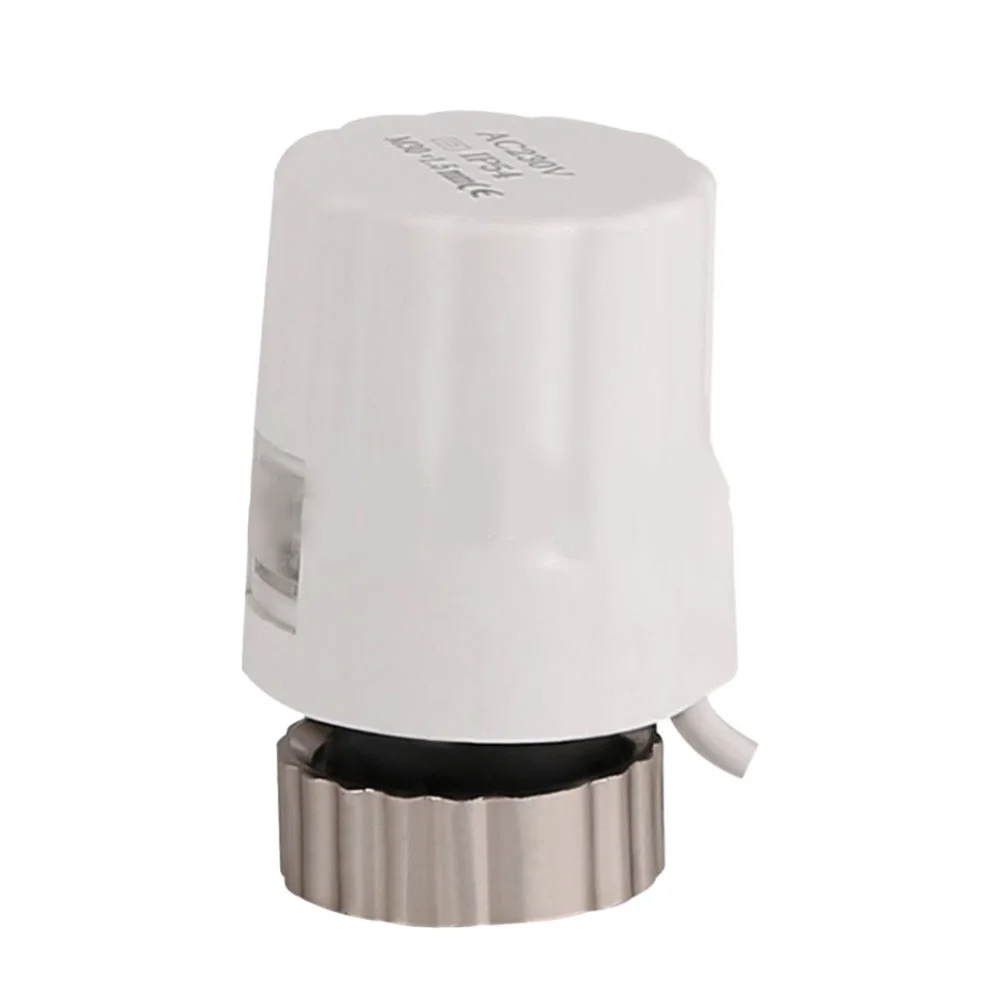 AC230V M30x1.5 Floor Heating Radiator Valve Electric Actuator IP44 Waterproof Compatible With Programmable Controllers