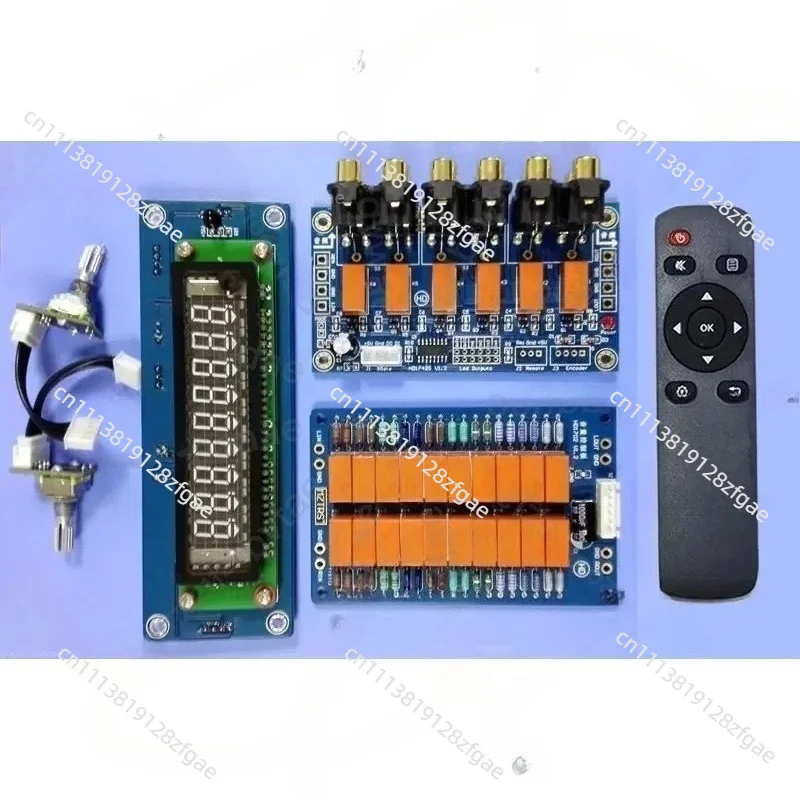 M-Z-TRS Pre-amplifier Balance Remote Control Volume Control Board Passive Pre-amp Board Audio Source Selection Board