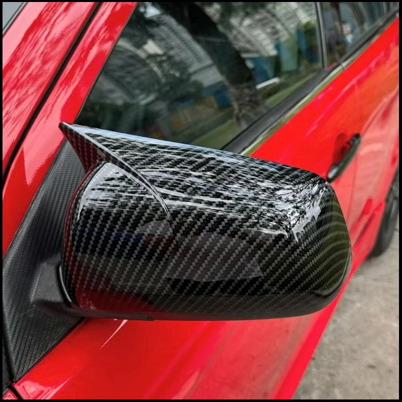 FOR Mitsubishi Lancer X EVO 10 EX 2008-2016 Side REARVIEW MIRROR COVER STICKER TRIM Decoration Car Styling Auto Accessories