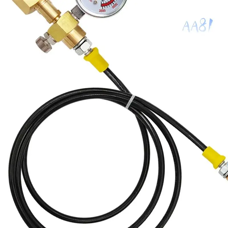 

AA81-G3/4 Nitrogen Argon CO2 Refilling Station Adapter, Transfer Gas From 40L Bottle To Small Welding Tanks