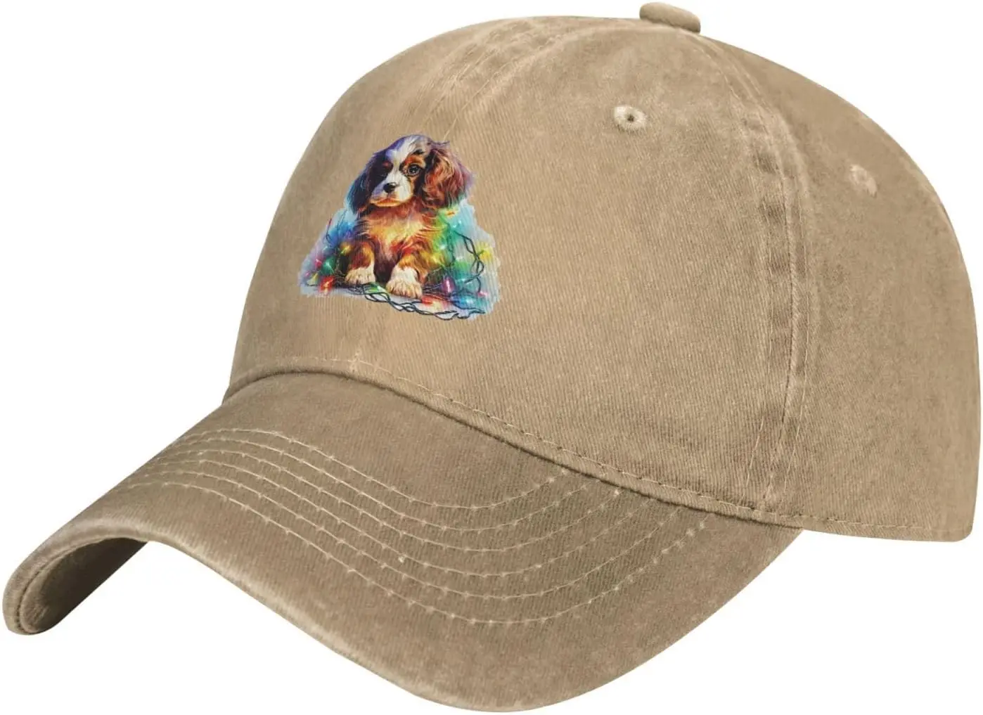 King Charles Spaniel Puppy Hat Women Dad Hat with Design Hats